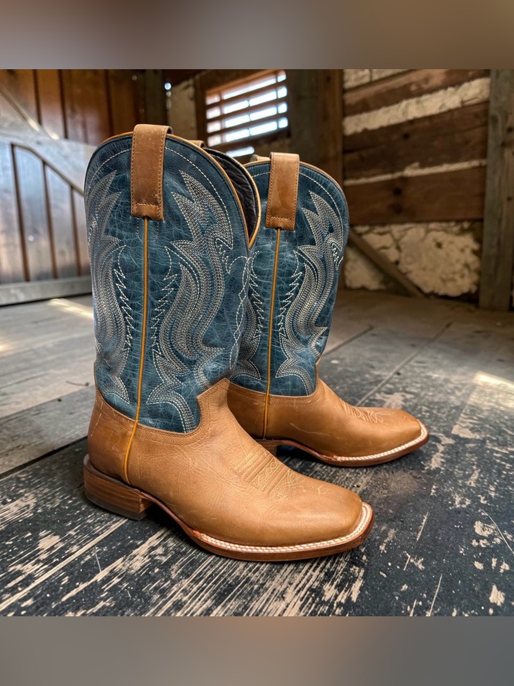 J B DILLON Women's Western Boot Size 7.5 Wide Calf